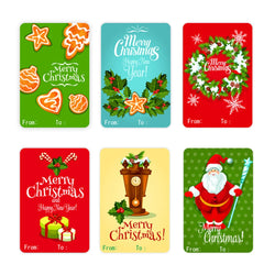 50-250Pcs Christmas Snowman Adhesive Labels Stickers Decoration Paper Scrapbooking Seal Thank You Sticker Stationery Supplies (ONLINE ORDER ONLY)
