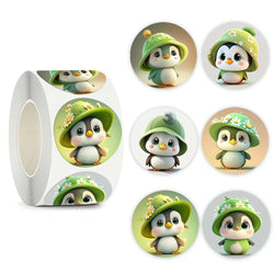 500pcs/roll 1inch Cartoon Animal Children Sticker Label Thank You Cute Toy Game Sticker DIY Gift Sealing Label Decoration 
 (ONLINE ORDER ONLY)