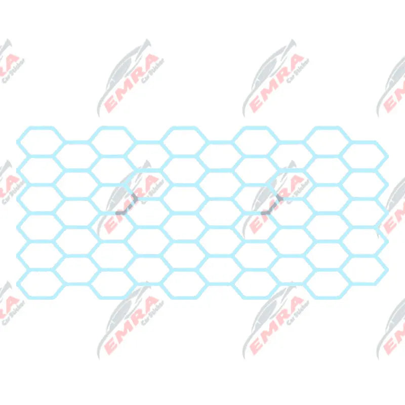Honeycomb JDM Car Sticker External Accessories Sports Competition Style Decorative Die Cutting PVC Vinyl Decals Fits For Any Car (ONLINE ORDER ONLY)