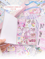 50Pcs Y2K Cute Cut Film Sticker Book for Phone Camera Luggage Journal  DIY Collage Sticker Kawaii Decoration Sticker Gift (ONLINE ORDER ONLY)