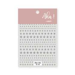 1pc Cute White Cloud Nail Stickers Ultra Thin Nail Art Stickers Self Adhesive Decals Star Moon/Flower/Clouds Kawaii Nail Decals (Online Order Only)
