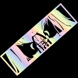 Anime Sticker For Car PVC Vinyl Decal Automobile Modification Window Bumper Decoration Interior Accessories PVC Decals (ONLINE ORDER ONLY)
