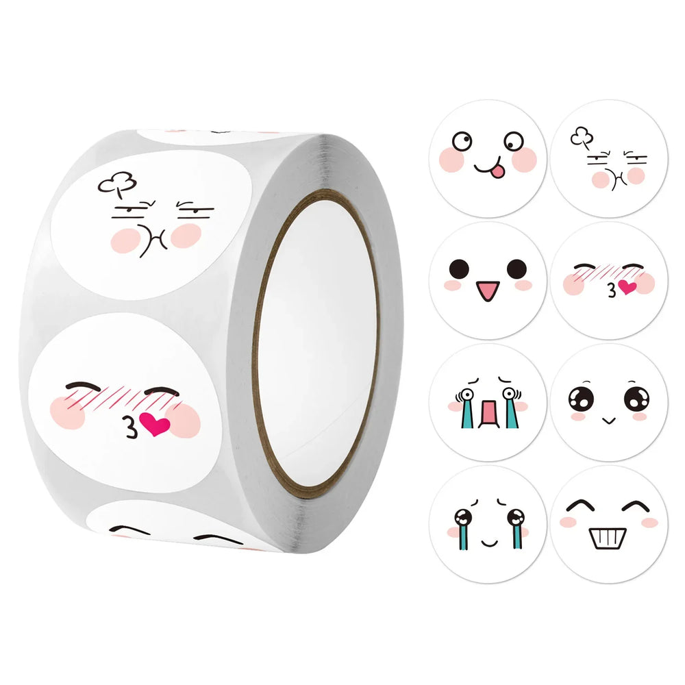 100-500pcs Cute Cartoon Sticker Rainbow Sun Labels Scrapbook Gift Decor Sealing Stickers Children Stationery Stickers (ONLINE ORDER ONLY)