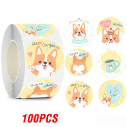 100-500pcs New Astronaut Reward Stickers Cute Animal Sticker for Kid Classic Toy Gift Decor School Teacher Encouragement Sticker (Online Order Only)