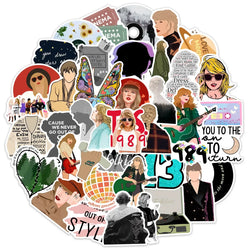 Aesthetic Folk Music Taylor Sticker Packs (ONLINE ORDER ONLY)