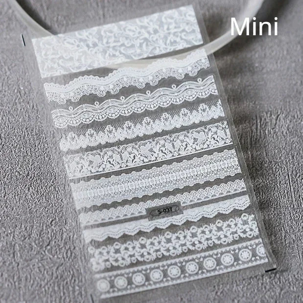 Charming Geometric Black Khaki Brown Grid Houndstooth Snowflake Flat Chic  Adhesive Nail Art Decoration Stickers Manicure Decals (Online Order Only)