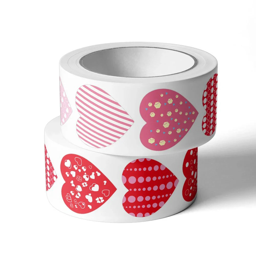 100-500pcs Heart-shaped Wedding Sticker Label Self-adhesive Sealing Decoration Sticker Invitation Label Birthday Party Stickers (ONLINE ORDER ONLY)