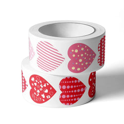 100-500pcs Heart-shaped Wedding Sticker Label Self-adhesive Sealing Decoration Sticker Invitation Label Birthday Party Stickers (ONLINE ORDER ONLY)