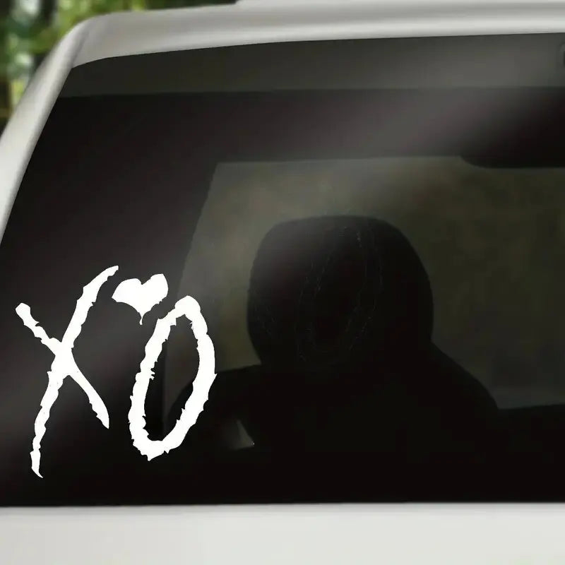 XO Stickers about XO Weekend Cuddle And Kiss Style, Personality Funny Car Stickers, Trunk Cover Car Stickers,For Cars, Trucks, (ONLINE ORDER ONLY)