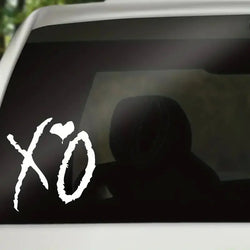 XO Stickers about XO Weekend Cuddle And Kiss Style, Personality Funny Car Stickers, Trunk Cover Car Stickers,For Cars, Trucks, (ONLINE ORDER ONLY)