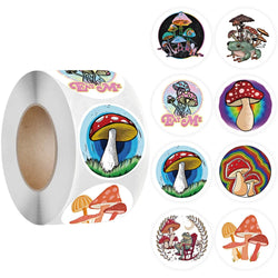 100-500pcs Summer Cartoon Handcrafted Decorative Gift Box with Self-adhesive Stickers for Sealing Stationery stickers (Online Order Only)