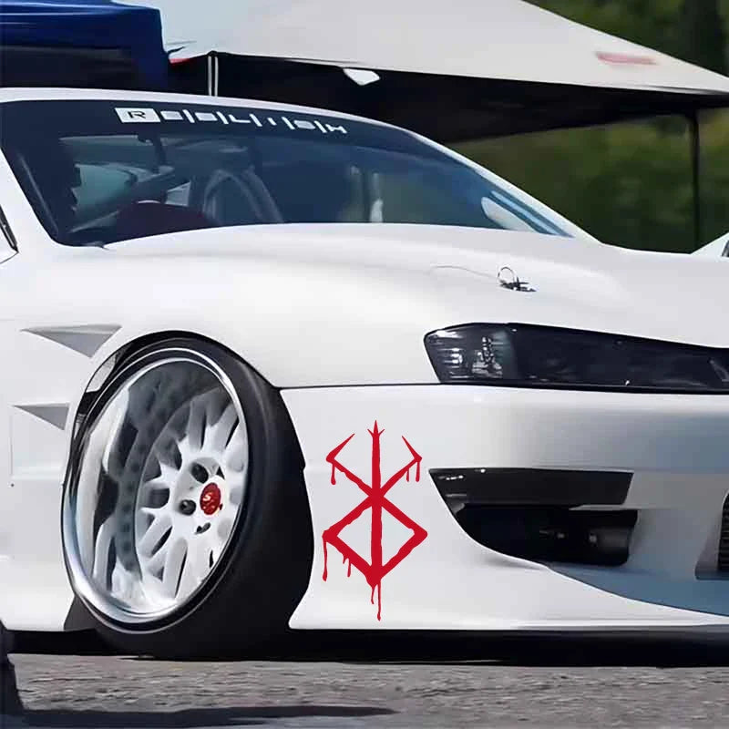 Guts's Brand decal,Berserk decal ,creative&cool stickers for Anime fans&lover,high quality for car trucks motorcycles &laptops! (ONLINE ORDER ONLY)