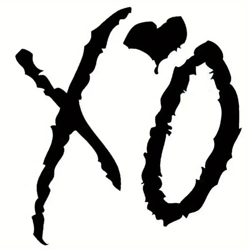 XO Stickers about XO Weekend Cuddle And Kiss Style, Personality Funny Car Stickers, Trunk Cover Car Stickers,For Cars, Trucks, (ONLINE ORDER ONLY)