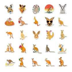 10/50Pcs Kangaroo Stickers Planner Decoration DIY /hand Book Diary Journal Stationery Animal Sticker Kawaii Stickers (ONLINE ORDER ONLY)