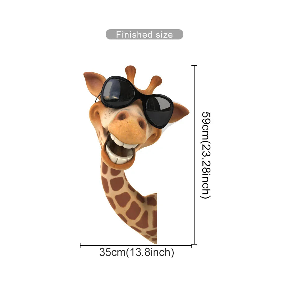 Giraffe Wall Stickers Nursery Decor Kids Room Decal (ONLINE ORDER ONLY)