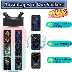 50pcs Mystery Journey Stickers Decals Cartoon Animals Waterproof Vinyl Stickers for DIY Luggage Water Bottles Phone Cases (ONLINE ORDER ONLY)