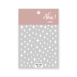 1pc Cute White Cloud Nail Stickers Ultra Thin Nail Art Stickers Self Adhesive Decals Star Moon/Flower/Clouds Kawaii Nail Decals (Online Order Only)