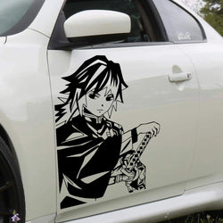 Large Anime Car Sticker Swordsme Exterior Accessories Bodywork Styling Hood Decoration Automobile Parts Die Cutting  Vinyl Decal (ONLINE ORDER ONLY)