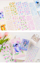 Lovely Sweet House Series Stickers Bubble Love Chain Scrapbooking Decorative Diary Album Stick Label Kawaii Korean Stationery (ONLINE ORDER ONLY)