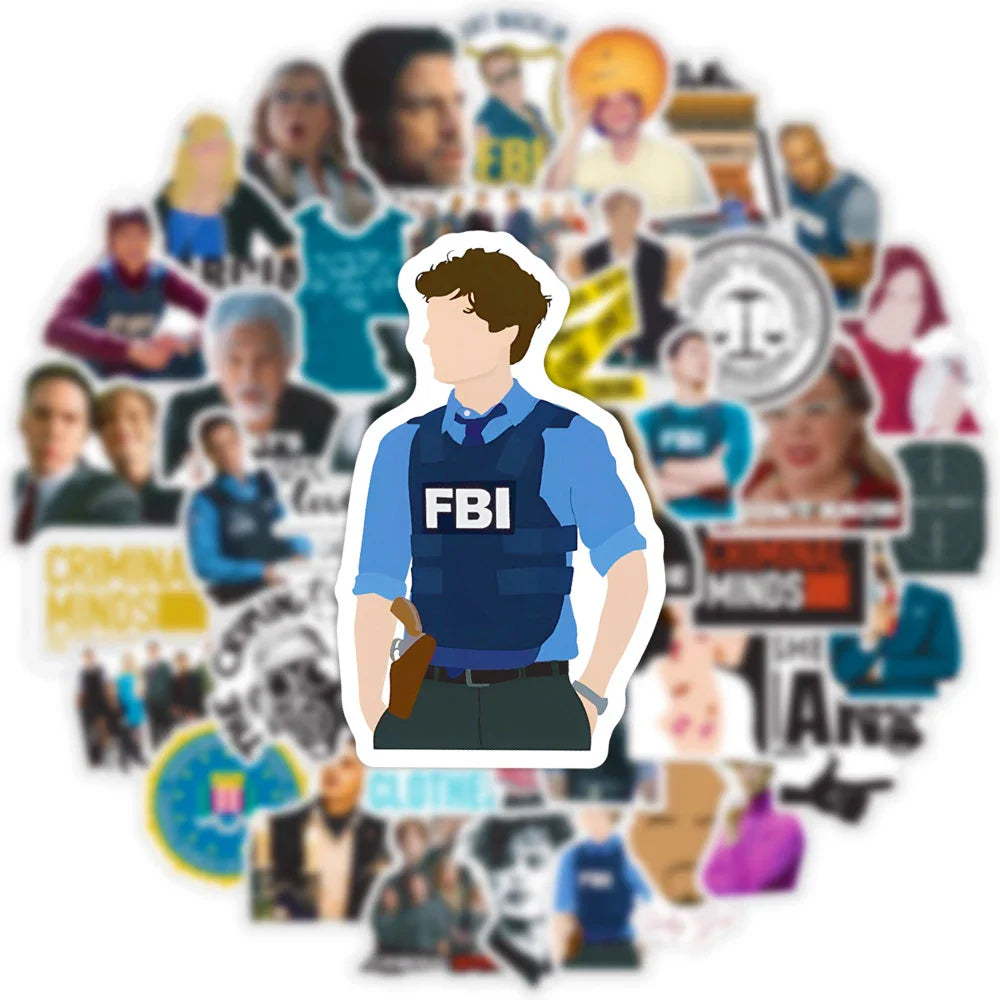 Criminal Minds Sticker Packs (ONLINE ORDER ONLY)