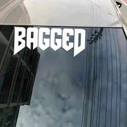 "BAGGED"decal,fashion stickers with high quality sticker for cars trucks motorcycles &laptops!For a Unique look! (ONLINE ORDER ONLY)