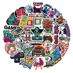 Vintage Retro Video Game Stickers for Scrapbooking, Laptop, Phone, Suitcase, Helmet (10/25/50pcs) (ONLINE ORDER ONLY)