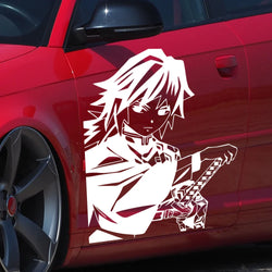 Large Anime Car Sticker Swordsme Exterior Accessories Bodywork Styling Hood Decoration Automobile Parts Die Cutting  Vinyl Decal (ONLINE ORDER ONLY)