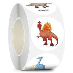 100-500PCS Children's Cartoon Stickers Little Dinosaur Pattern Kids Stationery Supplies School Teacher Supplies Reward Stickers (Online Order Only)