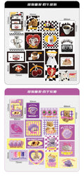 30pcs/lot Sweet Pictorial Series Scrapbooking Stickers Korean ins Hand Account Journal Collage Deco Material Stationery Sticker (ONLINE ORDER ONLY)