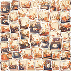 Cute Cartoon Flower Stickers for Notebook Laptop Phone - 10/30/50pcs (Online Order Only)