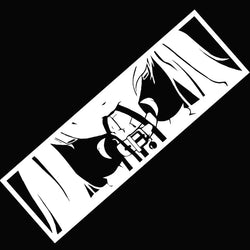 Anime Sticker For Car PVC Vinyl Decal Automobile Modification Window Bumper Decoration Interior Accessories PVC Decals (ONLINE ORDER ONLY)