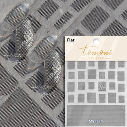 Shiny Colorful Color Block Fragment Square Fragment Grid Rhombus 3D Self Adhesive Nail Art Stickers Rhinestone Manicure Decals (Online Order Only)