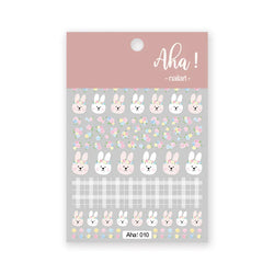 1pc Cute White Cloud Nail Stickers Ultra Thin Nail Art Stickers Self Adhesive Decals Star Moon/Flower/Clouds Kawaii Nail Decals (Online Order Only)