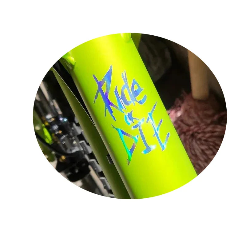 Ride Or Die Sticker For  Bicycle Waterproof Vinyl Decal (Online Order Only)