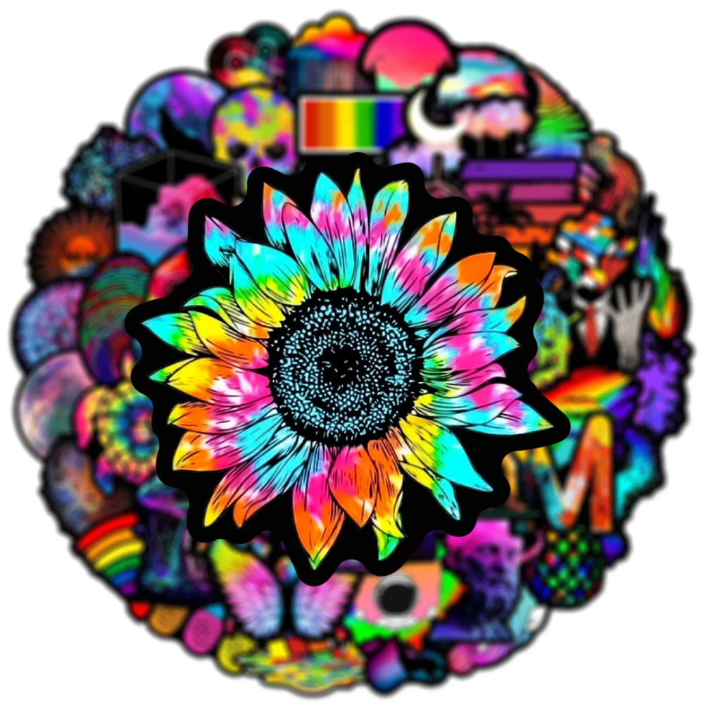 Art Graffiti Colorful Spectrum Sticker Packs (ONLINE ORDER ONLY)