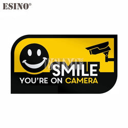 Creative Funny Smile You Are On Camera Decorative Sticker Cartoon PVC Decal Waterproof Car Body Pattern Vinyl (Online Order Only)