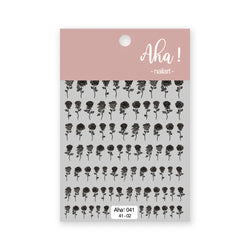 Japanese Style Little Daisy 3D Nail Stickers Summer White Florals Petals Flowers Back Glue Decals Cute Five Petals Manicure Tips (ONLINE ORDER ONLY)