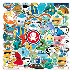 50pcs Octonauts Stickers for Luggage, Water Bottles, Phones, Laptops, Scooters, Fridges (ONLINE ORDER ONLY)