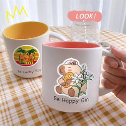 10/30/50PCS Cute Capybara PVC Sticker Aesthetic Children's Decoration Scrapbooking Sketchbook Korean Stationery School Supplies (ONLINE ORDER ONLY)