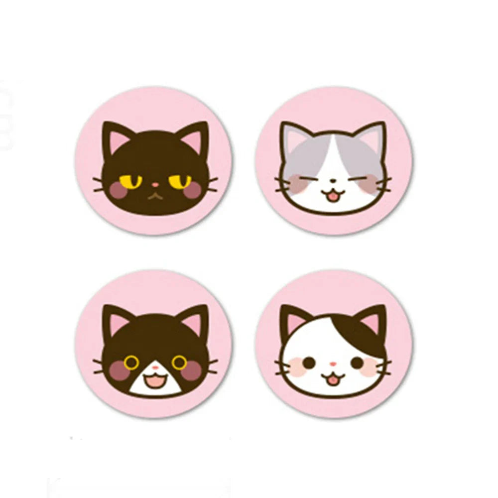 100-500pcs Cartoon Cat Stickers For School Reward Stickers Classroom Decoration Encouragement Sticker For Student Teacher (ONLINE ORDER ONLY)
