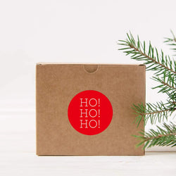 100-500pcs Merry Christmas Handmade Sticker Card Box Package Thank You Seal Label Wedding Party Supplies (Online Order Only)