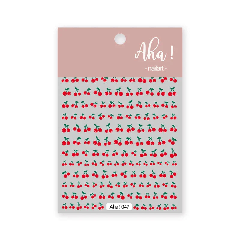 1pc Cute White Cloud Nail Stickers Ultra Thin Nail Art Stickers Self Adhesive Decals Star Moon/Flower/Clouds Kawaii Nail Decals (Online Order Only)
