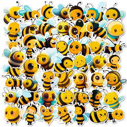 Cartoon Bee Stickers for Kids DIY Scrapbooking Laptop Notebook (Online Order Only)