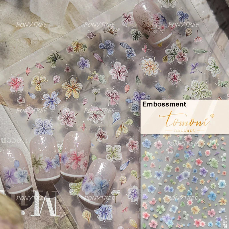 European Garden Angel Wing White Rose Flower Bed Vase Lace Bowknot Statue Adhesive Nail Art Decoration Sticker Manicure Decals (ONLINE ORDER ONLY)