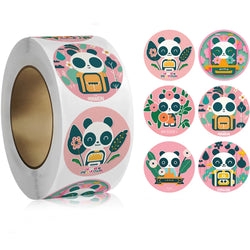 100-500pcs Panda Stickers Funny Animal Cartoon Decals Notebook Stationery Kids Sticker DIY Toys Gift Decoration Sealing Label (ONLINE ORDER ONLY)