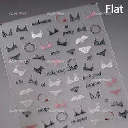 Summer Beach Bikini Watermelon Strawberry Ice Cream Soda Coconut Tree Fan Juice Crab Nail Art Decoration Stickers Manicure Decal (ONLINE ORDER ONLY)