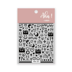1pc Cute White Cloud Nail Stickers Ultra Thin Nail Art Stickers Self Adhesive Decals Star Moon/Flower/Clouds Kawaii Nail Decals (Online Order Only)