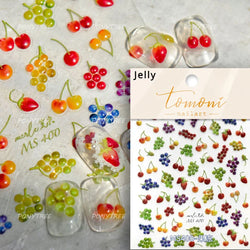Fruit Paradise Guava Strawberry Pear Peach Orange Watermelon Pitaya Cherry Kiwifruit Pineapple Nail Art Stickers Manicure Decals (ONLINE ORDER ONLY)