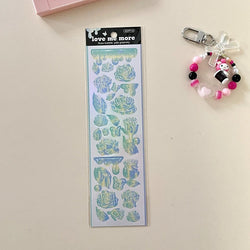 8Pcs/lot Korean ins Butterfly Rose Sticker Diary Scrapbooking DIY Album Decoration Sticker Aesthetic Stationery Art Supplies (ONLINE ORDER ONLY)