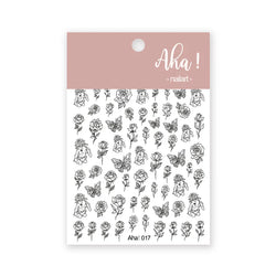 1pc Cute White Cloud Nail Stickers Ultra Thin Nail Art Stickers Self Adhesive Decals Star Moon/Flower/Clouds Kawaii Nail Decals (Online Order Only)